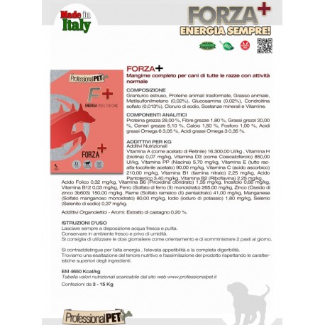 Professional Pet Forza+ 1KG