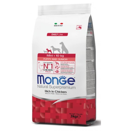 Monge Puppy - Junior Mini Pollo 3KG