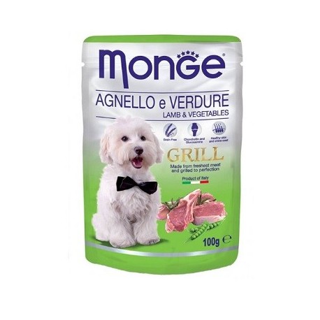 Monge Grill Dog Agnello 100gr
