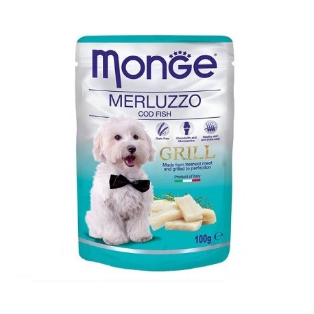 Monge Grill Dog Merluzzo 100gr