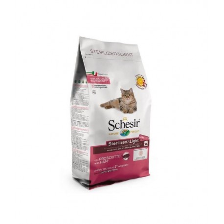 Schesir Sterilized & Light Con Prosciutto 1,5kg