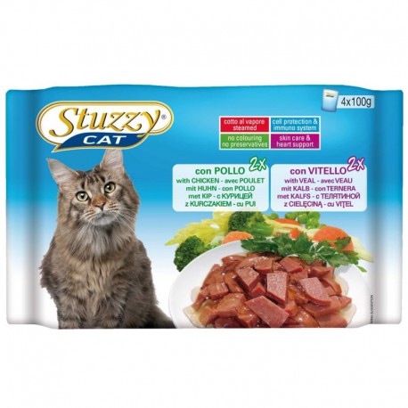 Stuzzy Cat Busta 4x100gr 