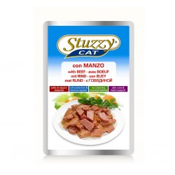Stuzzy Cat Bustine Manzo 100gr