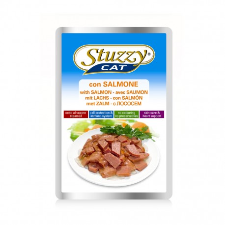  Stuzzy Cat Bustine Salmone 100gr