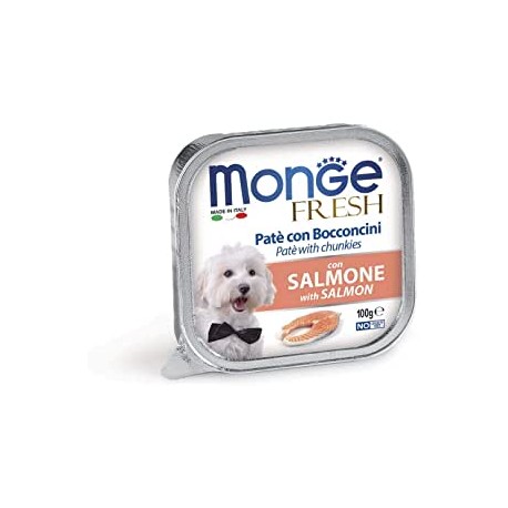Monge Fresh Patè con Bocconcini Salmone 100gr