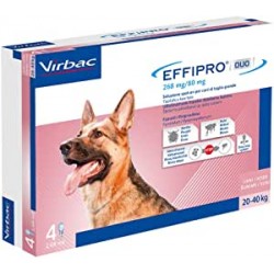 Effipro Duo Cane Spot-On 20-40 Kg 4 Pipette