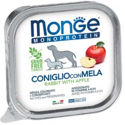 Monge Monoprotein Coniglio con Mela 150gr