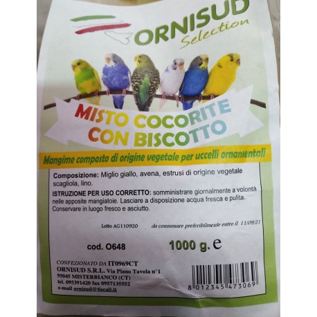 Misto Cocorite Iseparabili 1000gr
