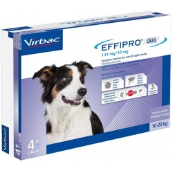 Effipro Duo Cane Spot-On 10-20 Kg 4 Pipette