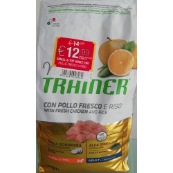Natural Trainer Con Pollo e Riso Small & Toy 2Kg