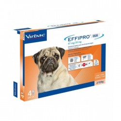 Effipro Duo Cane Spot-On 2-10 Kg 4 Pipette
