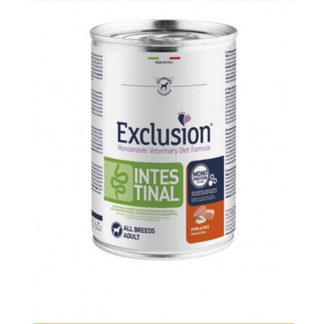 Exclusion Intestinal Pork And Rice 400gr