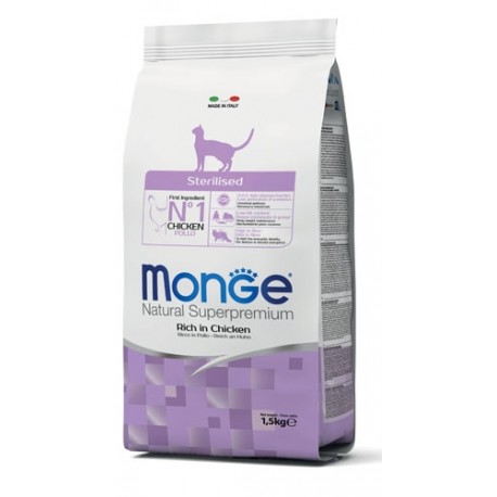 Monge Natural Superpremium Sterilised Pollo 1.5kg