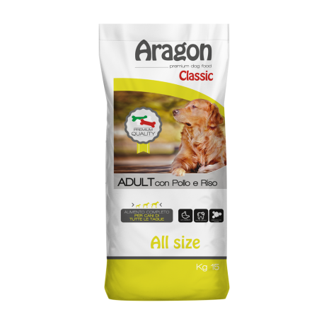 ARAGON CLASSIC ADULT POLLO E RISO KG 15