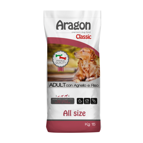 ARAGON CLASSIC ADULT CON AGNELLO E RISO