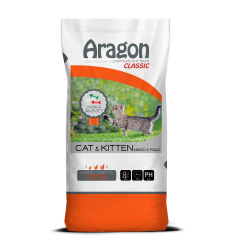 ARAGON CLASSIC GATTO MANZO E POLLO 18KG