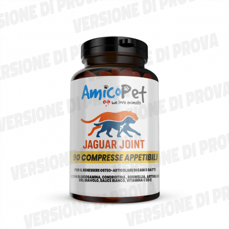 Jaguar Joint Integratore per Articolazioni Cani Sportivi 90 Compresse Appetibili