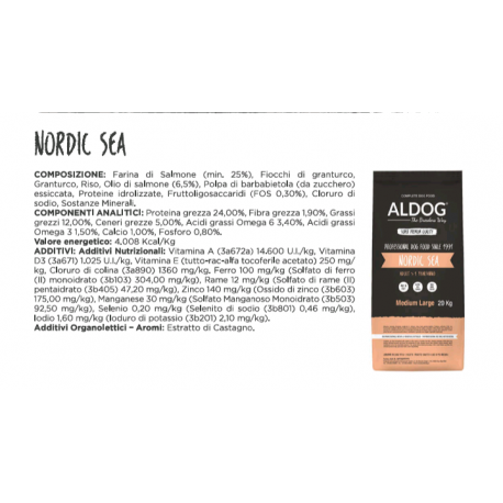 ALDOG NORDIC SEA 20KG