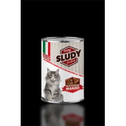 Sludy Cat Bocconi in Salsa con Manzo 400 gr