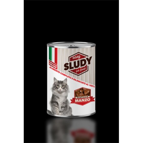 Sludy Cat Manzo 400 grammi