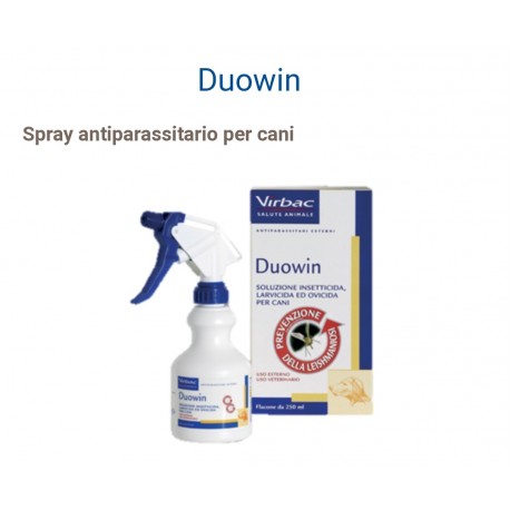Duowin Spray antiparassitario per cani